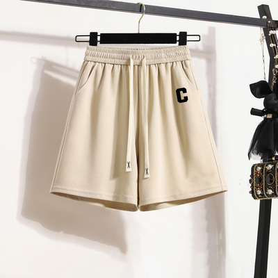 纯棉高腰显瘦百搭休闲运动短裤女