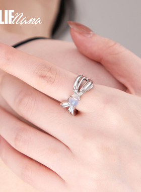 硬糖原创蝴蝶结戒指JOLIEnana