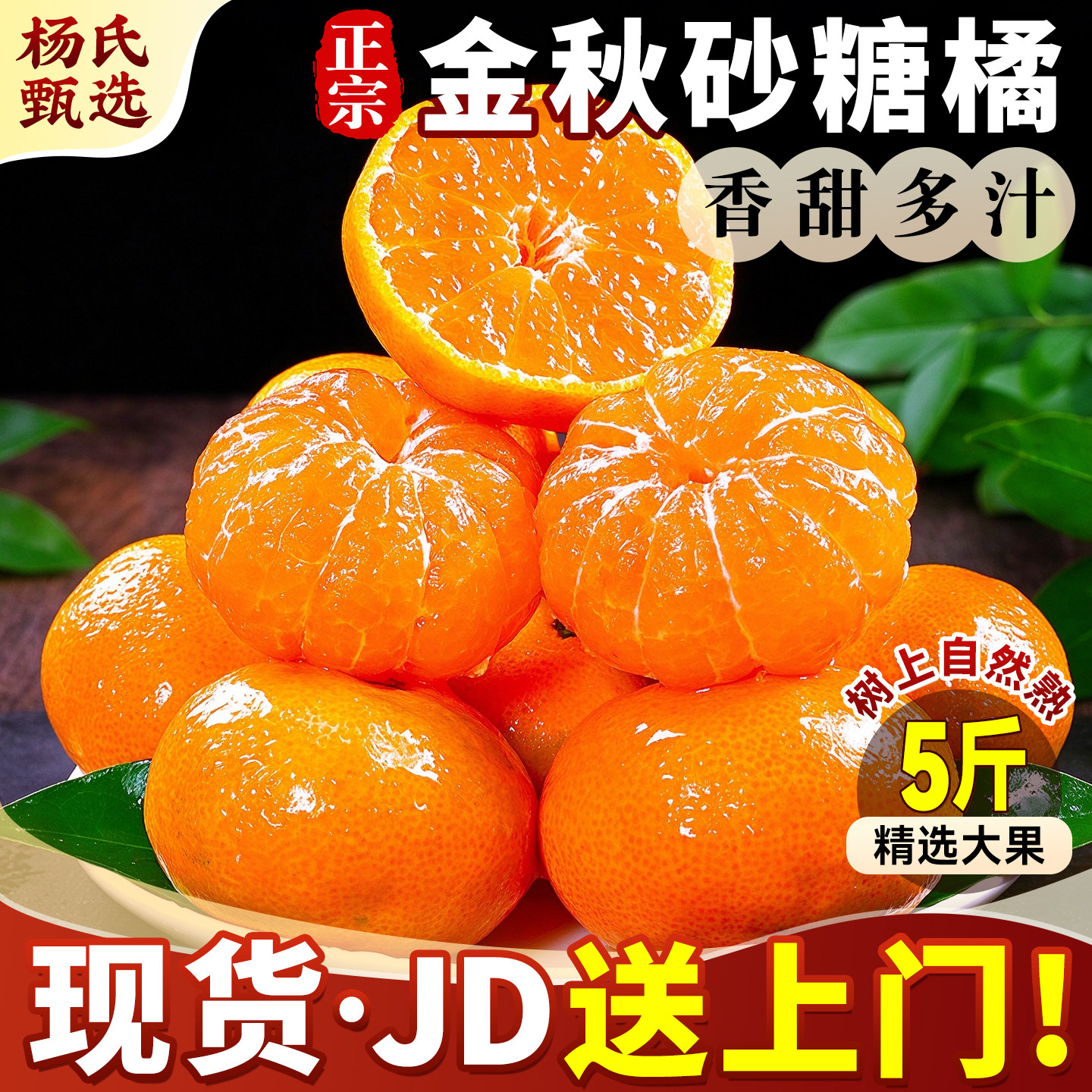 正宗金秋砂糖橘新鲜水果云南现摘应当季无籽蜜橘小桔子甜整箱包邮