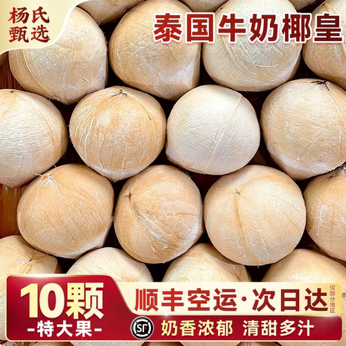 泰国牛奶椰皇新鲜水果当季椰宝