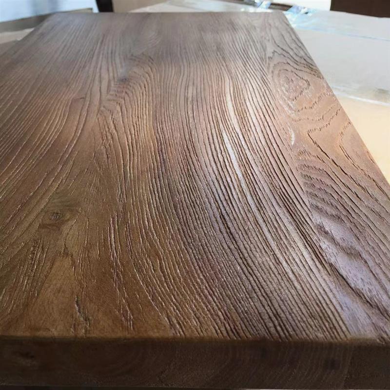 实木板定制尺寸diy材料榆木原木桌面板吧台板隔板置物架大板案板