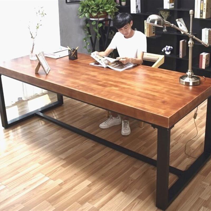 纯实木大板老榆木板吧台板松木面板餐桌板窗台老门板桌面隔板定制