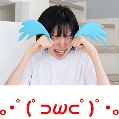 哭哭戒指道具动漫同款大眼泪cos