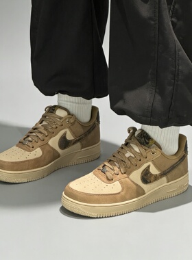 Nike Air Force 1 Low AF1 经典舒适低帮板鞋 男女同款IO9803-200