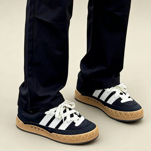 Adidas阿迪达斯 originals Adimatic 黑色 防滑耐磨 低帮 板鞋