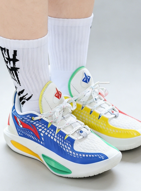 LiNing李宁 JB3 西海岸 碳板 耐磨  低帮 篮球鞋 男款 ABAU107-34