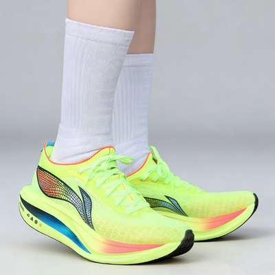 LiNing李宁 飞电5 ELITE 超䨻科技 减震防滑低帮跑步鞋ARMV003-11