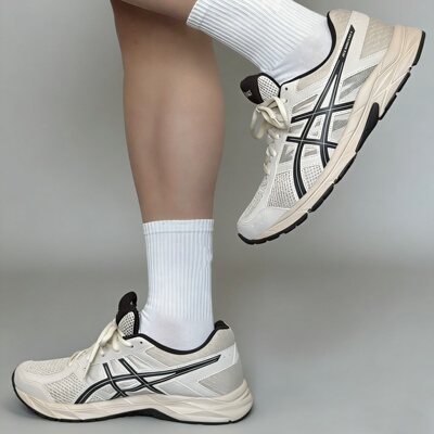 ASICS Gel-Contend 4 减震耐磨透气 低帮跑步鞋 男款 T8D4Q-030
