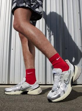 Nike V2K Run 复古减震防滑耐磨 灰色 低帮 跑步鞋男款HJ4497-100