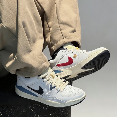 Jordan Stadium 90 白蓝红 减震防滑 低帮 运动休闲鞋 HM3713-141