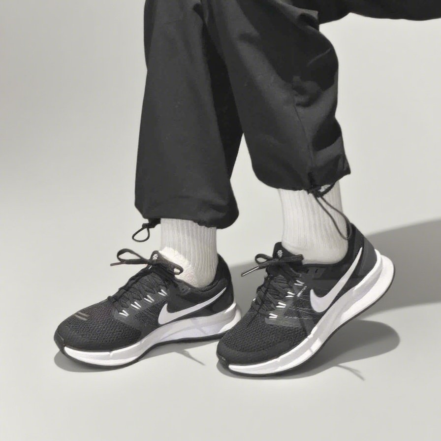 Nike Run Swift 3 黑色 减震防滑耐磨 低帮跑步鞋 男款DR2695-002