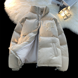 1005-2-LMF1105-P128现货冬季港风男士宽松情侣保暖加厚棉衣棉服，男装棉衣，星座1005-2