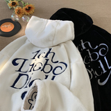 1005-2-LMF102-P135冬季港风男士两面穿连帽棉服情侣毛绒绒外套，男装棉衣，星座1005-2