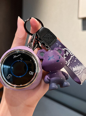 适用全新22款哪吒V钥匙套哪咤U Pro新能源合众汽车遥控包壳男女扣