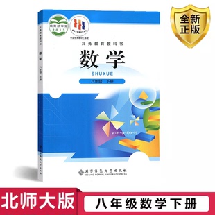 8年级下册数学初二 2下册数学书 北师大版 正版 社 数学八年级下册数学书 北京师范大学出版 课本教材教科书教材课本 北师版