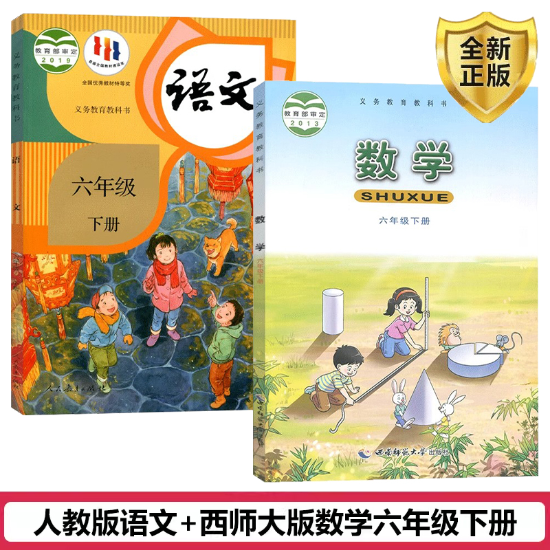 包邮正版2022师大六年级下册数学