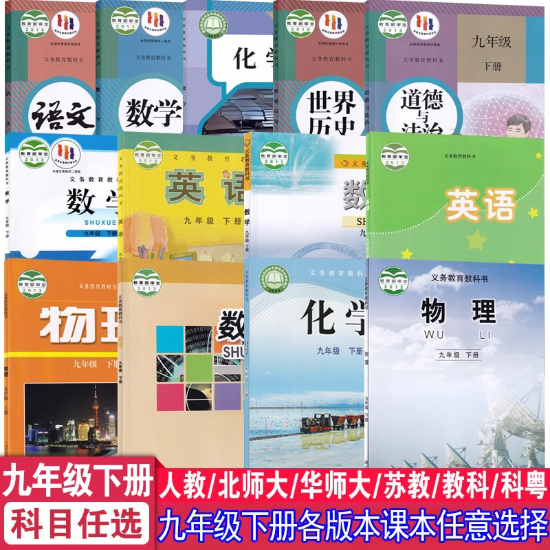 中学生9九年级下学期用书
