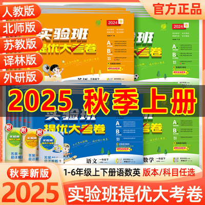 2025秋季实验班提优大考卷小学