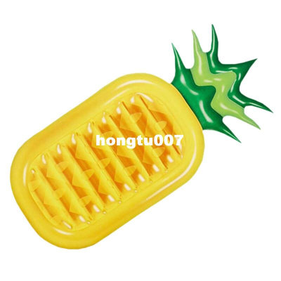 速发inflatable swimming pool pineapple pool float 180cm swi