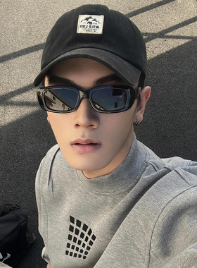 gm墨镜男防紫外线2025新款痞帅休闲拍照潮近视带度数太阳镜uv400