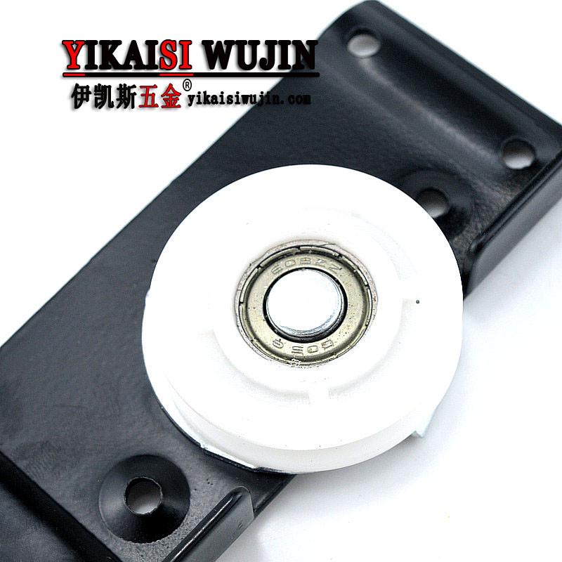 新型加重型衣柜移门滑轮实木推拉轴承滚轮家具趟门静音轮凹轮滑