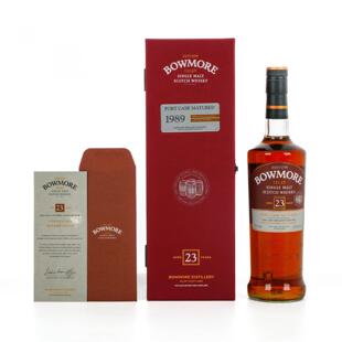 Bowmore波摩23年1989-2013波特桶礼盒装苏格兰单一麦芽威士忌洋酒