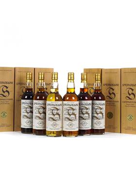 Springbank云顶千禧6瓶套装苏格兰单一麦芽威士忌700ml洋酒