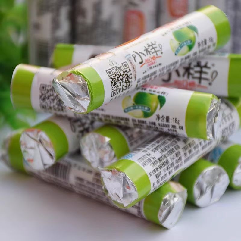 好彩头小样水果橡皮糖果汁软糖酸Q糖盒装儿童零食混合口味Q  包邮