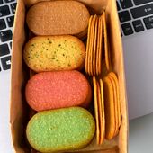 海苔咸味薄脆饼干单独小包装 下午茶办公室解馋网红小零食休闲小吃