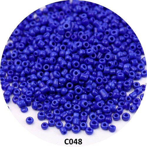 Стеклянные бусины ручной работы, 1.5mm, 2mm, 3mm, 4mm, не выцветает, DIY, 10 грамм