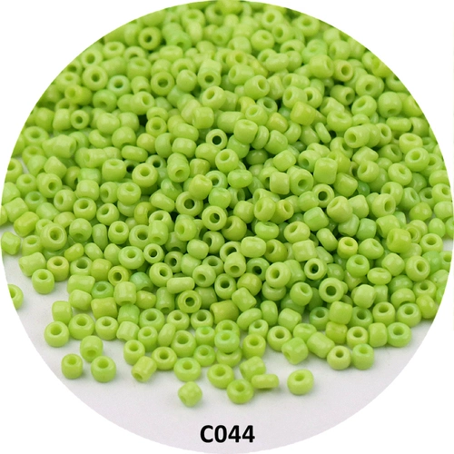 Стеклянные бусины ручной работы, 1.5mm, 2mm, 3mm, 4mm, не выцветает, DIY, 10 грамм