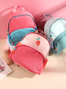 滨斯熊儿童书包卡通独角兽恐龙书包透气减负幼儿园小书包逛街背包