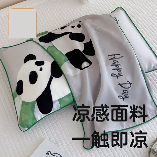 夏季天丝儿童枕套乳胶冰丝枕头套婴儿枕巾宝宝枕芯套30x50凉枕套