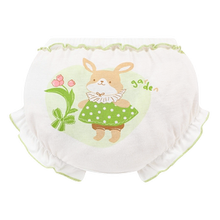 婴儿内裤女宝宝夏儿童纯棉训练薄款短裤小童女童婴幼儿面包裤三角