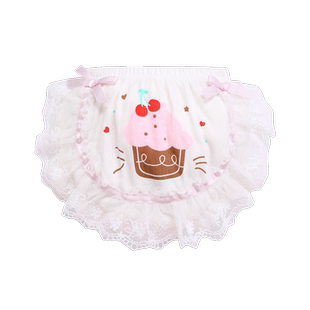 儿童内裤婴儿纯棉三角女宝宝0-5不夹pp训练面包裤3夏季婴幼儿短裤