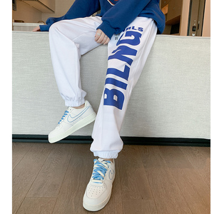 女类K2081-P35街舞高腰束脚宽松欧美辣妹风jazz跳舞hiphop运动裤图片
