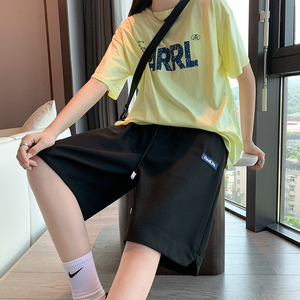 华夫格短裤夏季透气速干运动五分裤高腰休闲篮球中裤K3077-P32图片