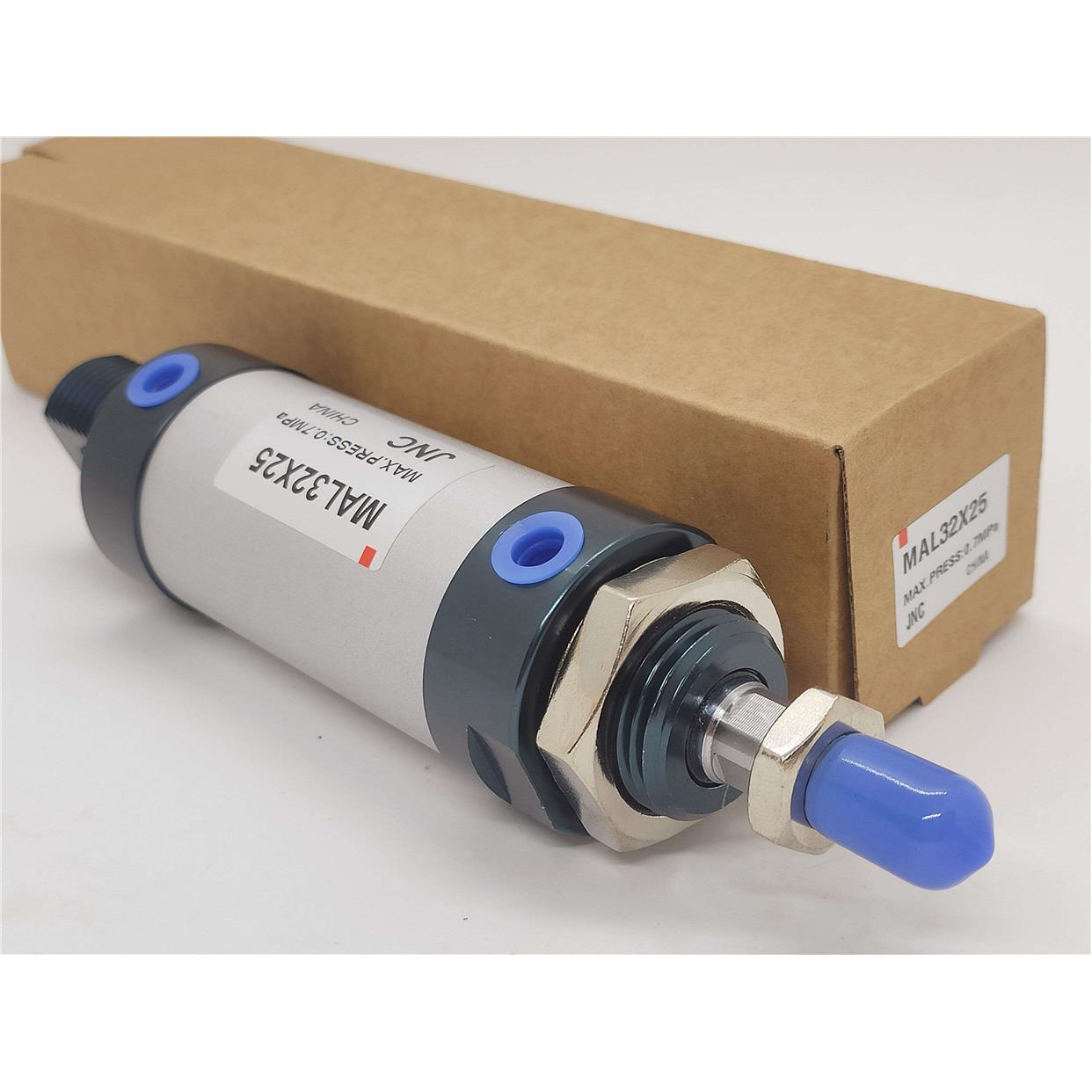 原装JNC杰恩西气动MAL32*25 50 75 100 125 150-CA铝合金迷你气缸