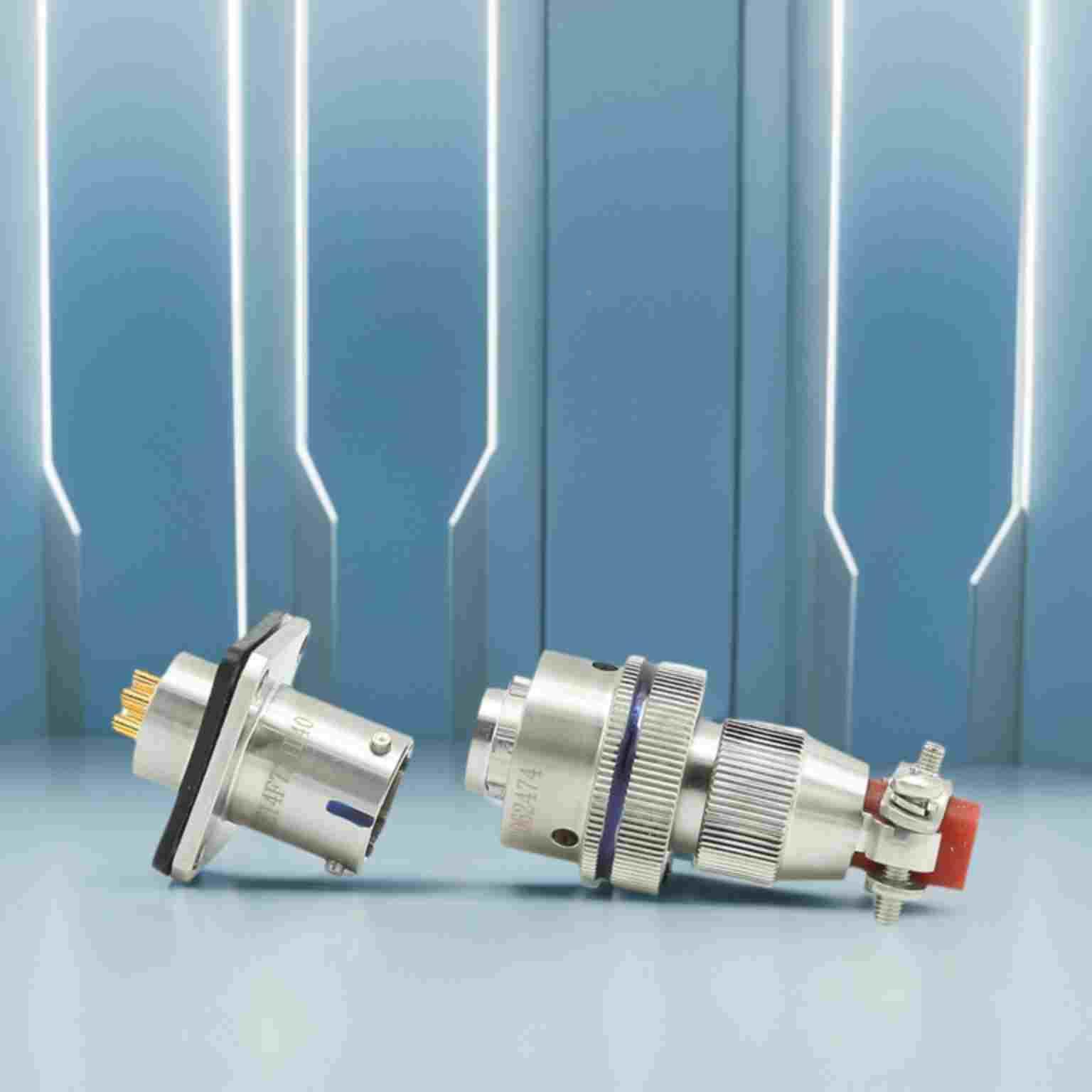 XCE14F7Z1D40 XCE14T7K1P40 圆形电连接器 4芯航空插头座 接插件