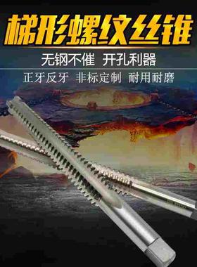 左牙梯形螺纹机用丝锥反牙 TR18/TR20/TR22/TR24/TR2530度T型丝攻