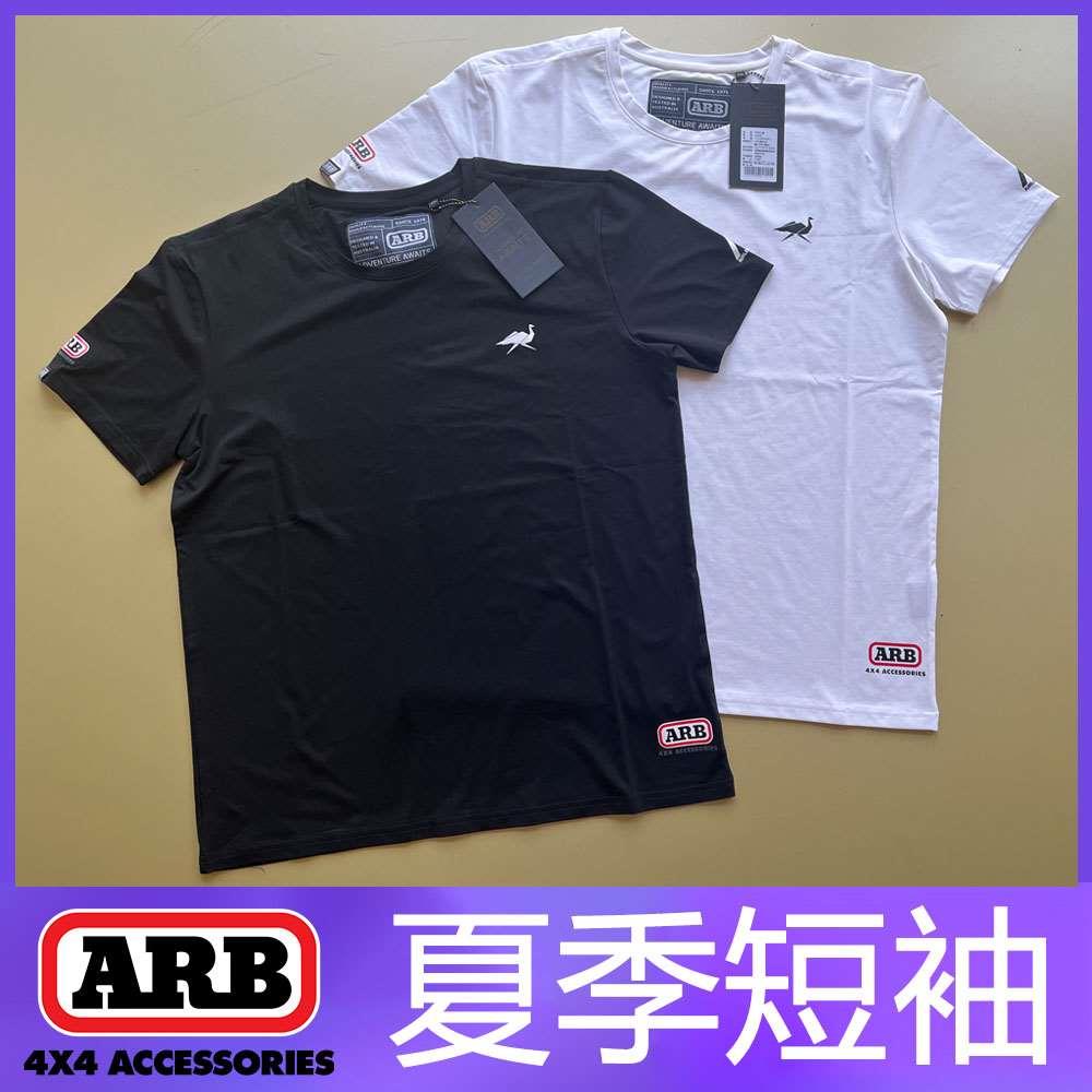 ARB纯色情侣装打底衫T桖短袖男女越野赛车文化4x4个性改装圆领