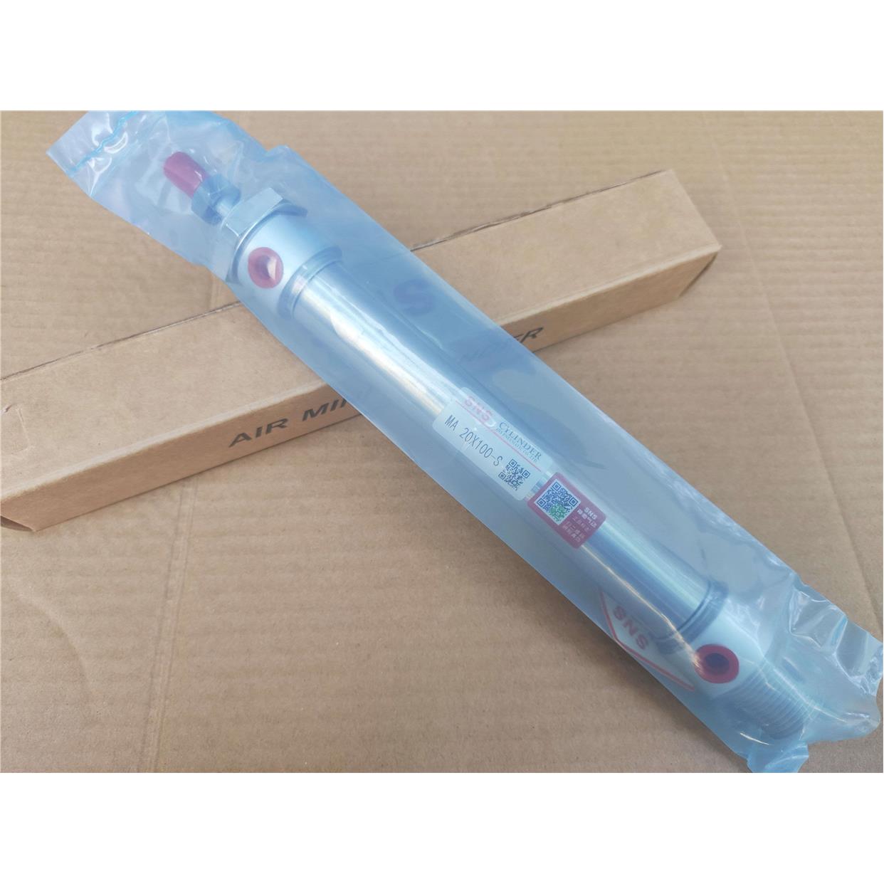 SNS神驰MA40*25 50 75 100 125 150 175 200-S不锈钢迷你气缸含磁