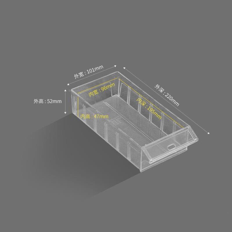 金经金属零件柜抽屉式电子元件柜工具柜元器件票据柜100抽透明带