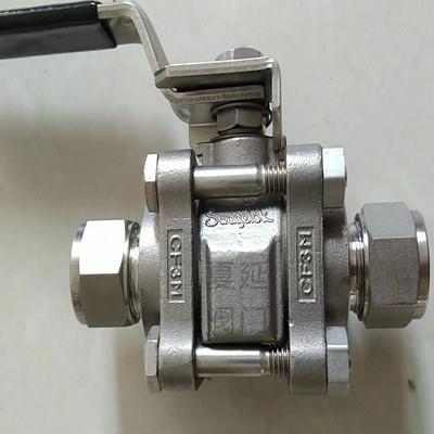 swagelok进口美国世伟洛克SS-63TS12MM不锈钢高温高压卡套球阀
