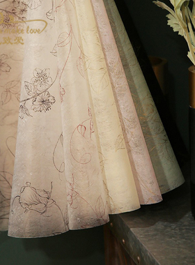 棉花糖内衬纸白色玫瑰印花棉纸鲜花包装纸花束包花纸花店花艺花材