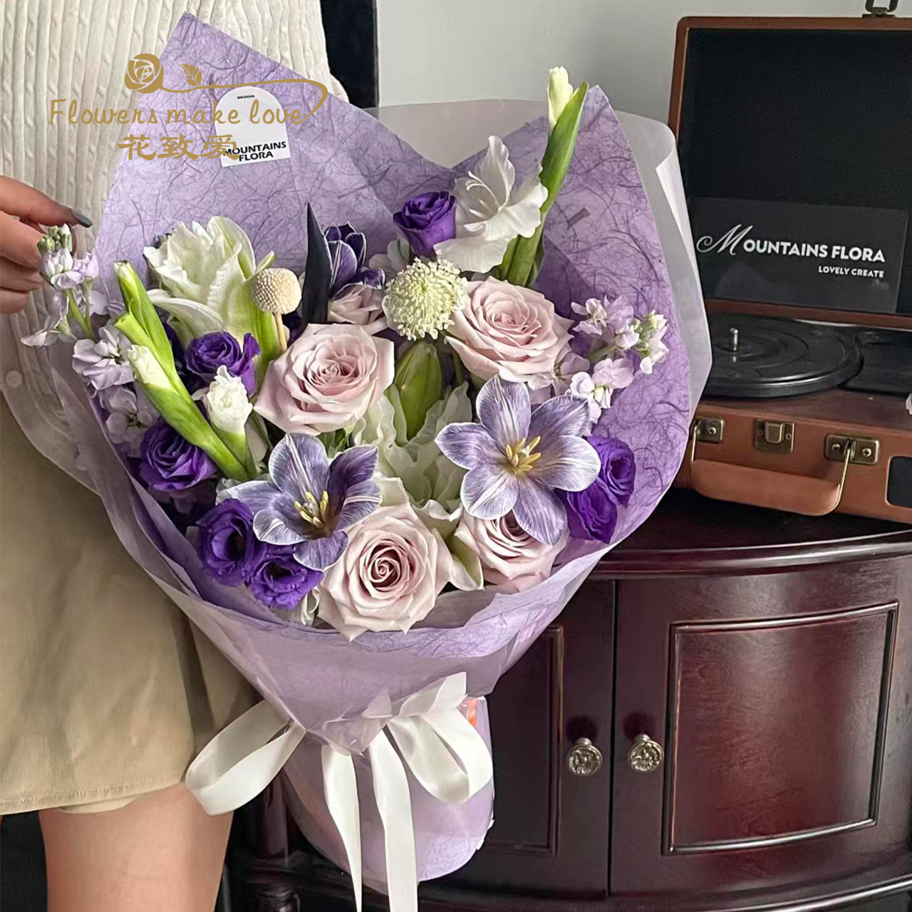 轻奢高级感手撕麻丝纸鲜花花束包装纸加厚花艺花店包装材料褶皱纸