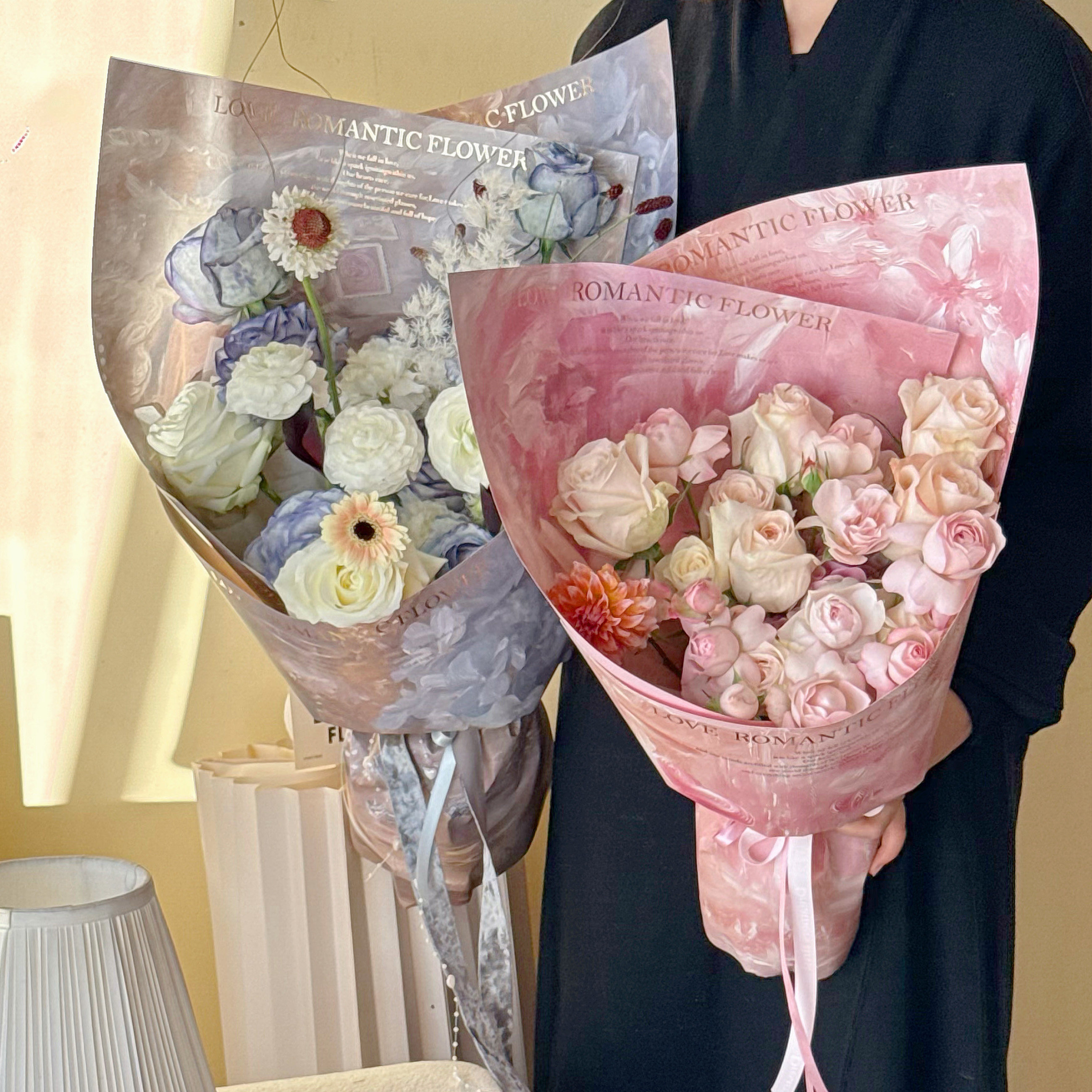 情人节新款写给玫瑰的信烫金氛围感鲜花花束包装纸 加厚牛皮包装,鲜花速递/花卉仿真/绿植园艺,花艺包装纸,淘宝优惠券,粉丝福利购,淘宝优惠卷
