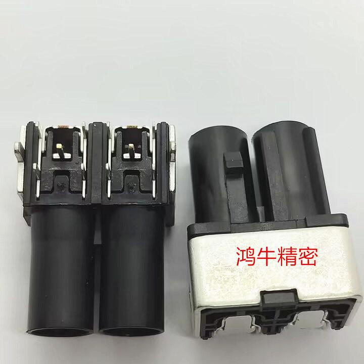 10148-A0 安费诺原装 FAKRA  A型 公头5脚 黑色 汽车接插件连接器