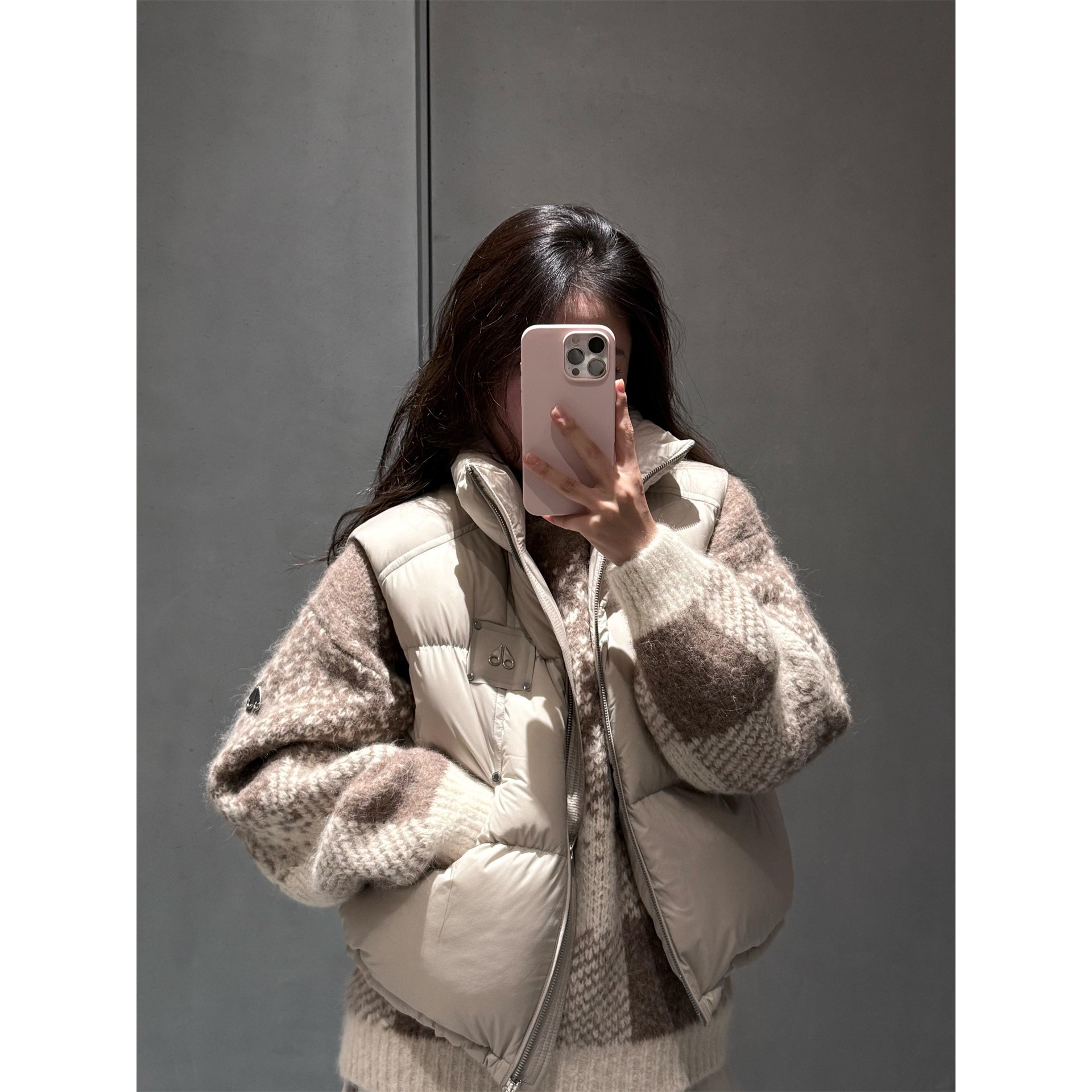 MooseKnuckles/剪刀徽标logo拉