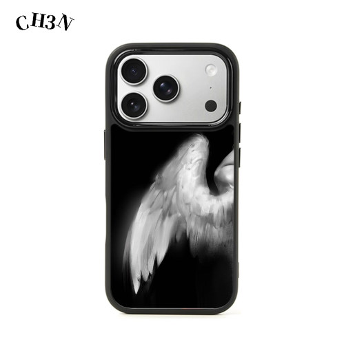 CH3N·破晓适用iPhone17/16promax神甲手机壳15包按键防摔14小众个性13黑框plus手机套艺术翅膀苹果保护壳